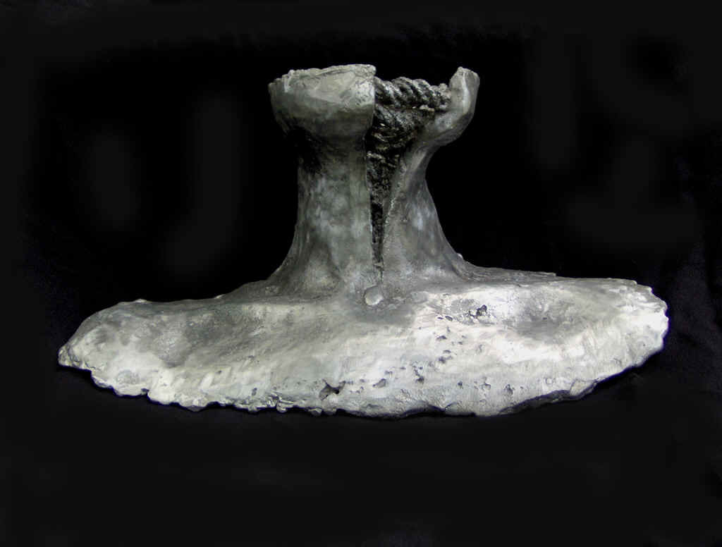 The Conversation &mdash; Lost Wax Casting, Wood, Found Objects, image 3, by Jerri Castillo