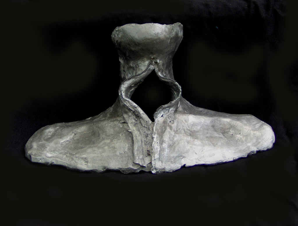 The Conversation &mdash; Lost Wax Casting, Wood, Found Objects, image 5, by Jerri Castillo